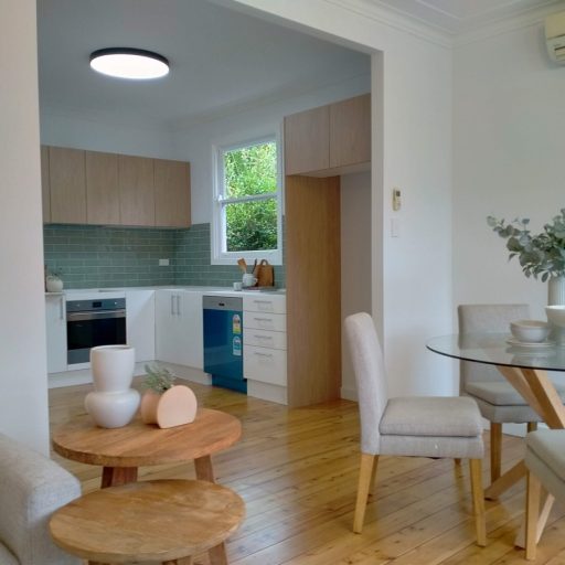 View into Kitchen